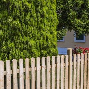 Steccato in Legno 120 x 180 cm impregnata Autoclave