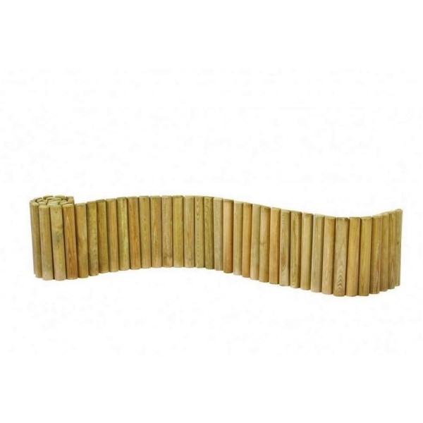 Bordure per Aiuole-Bordura aiuole Legno 30x200 cm - 1211