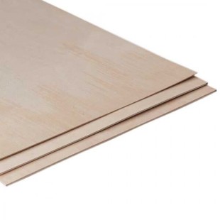 Birch Plywood 1450x1450  mm sp.0,8 mm - AB-AB flessibile