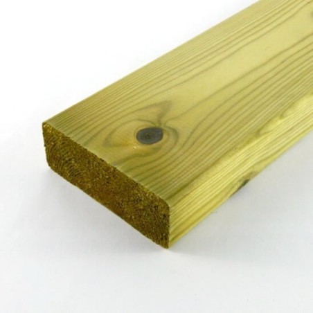 Treated timber boards and poles-Solid wood for benches 4.5x5.5x200 cm in autoclaved wood for outdoors - 1447
