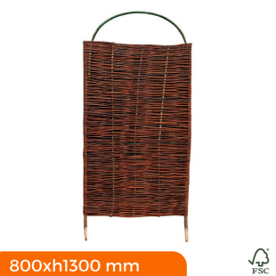 PS80130 Paravento spagnolo 80x130 cm in Salice - Regno del Legno - 1481