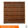 Thick willow fence panels 1200x1800 mm