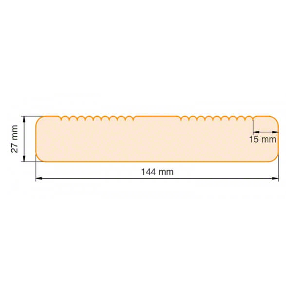 Wood decking-Pressure Treated Pine Decking Board 27 x 145 x 2400 mm (2.7 x 14.5 x 240 cm) - 2049