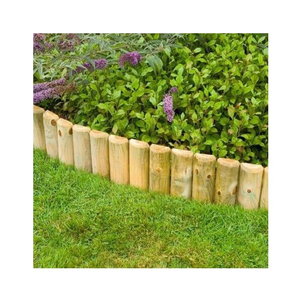 Bordure per Aiuole-Bordura aiuole Legno 40x200 cm  - 245
