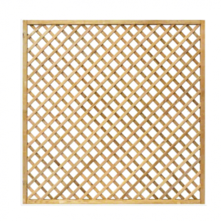 Wooden Trellis 1500x1800 mesh 60 mm impregnated in an autoclave