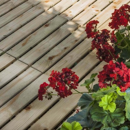 Wood decking-External Wood Tile 50x50 cm - 251