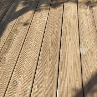 Treated Pine deck board reeded 27x145x3000 mm