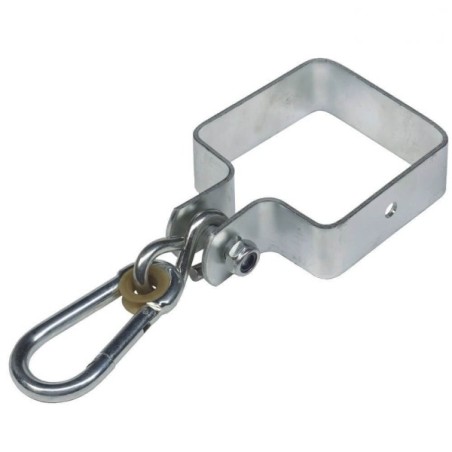 Hardware-Collar hook with carabiner for swing - 2662 Hardware-Collar hook with carabiner for swing - 2662