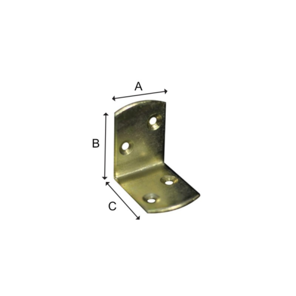 Hardware-Brackets 30x38x38 mm - 2665