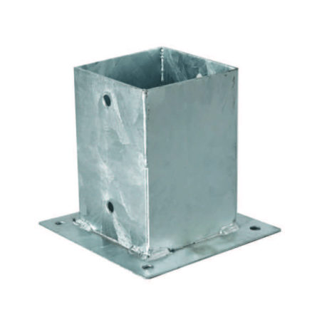 Staffe e Supporti per Travi e Pali in Legno-Staffa a Bicchiere 7x7 cm - Staffa Porta palo - 2725 Staffe e Supporti per Travi e Pali in Legno-Staffa a Bicchiere 7x7 cm - Staffa Porta palo - 2725