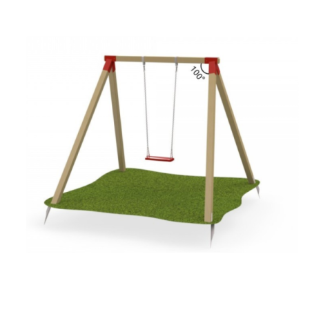 Staffe e Supporti per Travi e Pali in Legno-Kit per Altalena per Palo Quadro - 2753 Staffe e Supporti per Travi e Pali in Legno-Kit per Altalena per Palo Quadro - 2753
