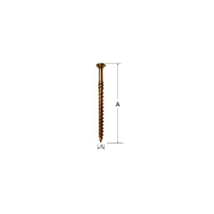 VT405 Viti Torx 40x5 mm - 200 pz - Regno del Legno - 2759
