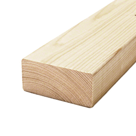 Spruce strip-Planed fir board 45x95x2000 mm - 2922