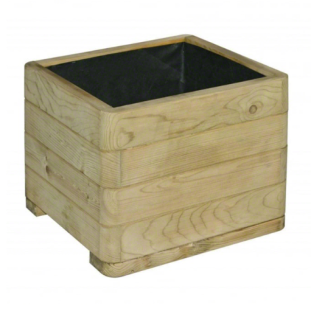 Wood planters-Wooden Vase 50x50 cm - 3013