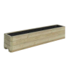 FI0607 Fioriera Legno Robusta 30x150x30 cm - Regno del Legno - 3017