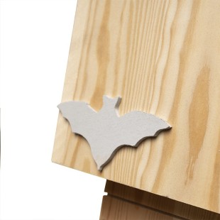 Nidi Artificiali -Bat box Barbastello. Casetta per Pipistrelli - Regno del Legno - 3251