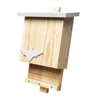Nidi Artificiali -Bat box Barbastello. Casetta per Pipistrelli - Regno del Legno - 3253