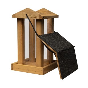 Nidi Artificiali -Mangiatoia per uccelli Merlo - 3266 2