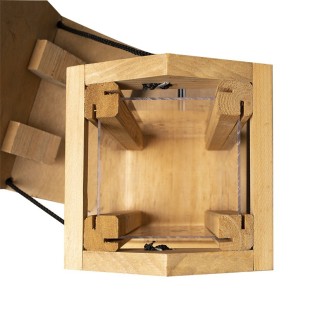 M86701 Mangiatoia per uccelli Merlo - Regno del Legno - 3267