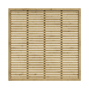 Wood fence panels-12 Pcs Wooden Garden Privacy Screen Panels 180 x 180 cm - 3373 2