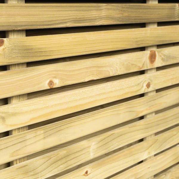 Wood fence panels-12 Pcs Wooden Garden Privacy Screen Panels 180 x 180 cm - 3374