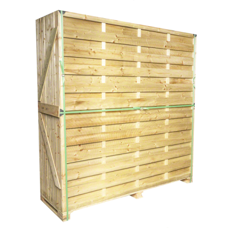 Frangivista Da Giardino In Legno-12 pz Frangivento in Legno 180x180 cm - 3415 Frangivista Da Giardino In Legno-12 pz Frangivento in Legno 180x180 cm - 3415