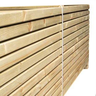 Frangivento e Frangivista-12 pz Frangivento in Legno 60x180 cm - Regno del Legno - 3437