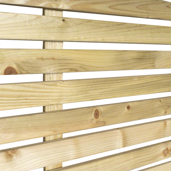 Frangivista Da Giardino In Legno-12 pz  Frangivista in Legno 180x180 cm - 3450
