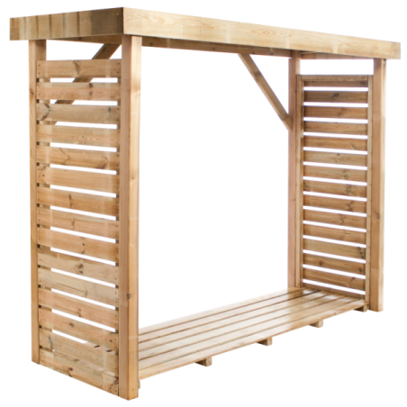 Legnaie in legno-Legnaia in legno 238x89 h 183 cm - 3475
