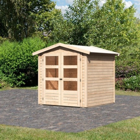 Wooden Garden Cottages-Wooden House Amberg 2 ➤ 186x186 cm (WxD) - 3632 Wooden Garden Cottages-Wooden House Amberg 2 ➤ 186x186 cm (WxD) - 3632
