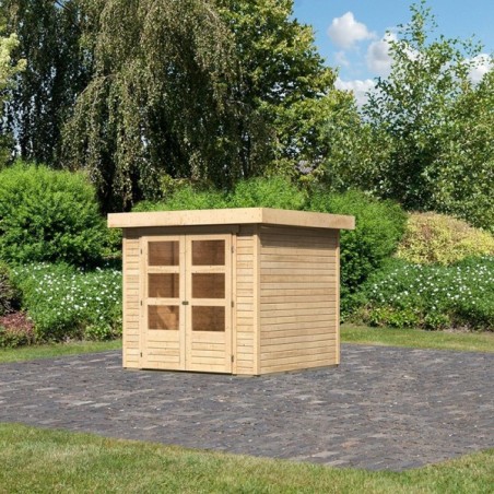 Casette in Legno per Giardino-Casetta Askola 2 in Legno da Giardino ➤ 213x217 cm (LxP) - 3749