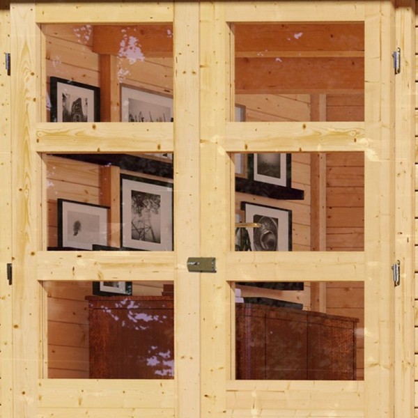 Wooden Garden Cottages-Askola 2 Wooden Garden House ➤ 213x217 cm (WxD) - 3752