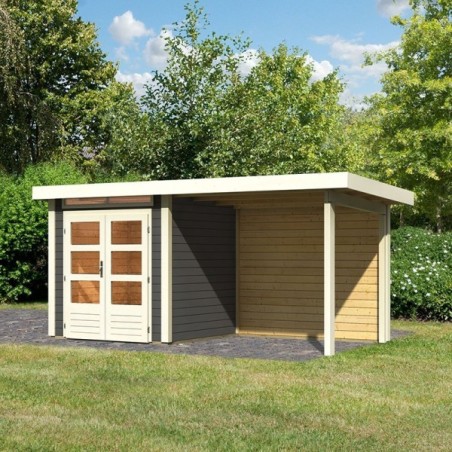 Wooden house with canopy Kanden 1. 5 year guarantee!