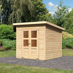 Casetta in legno Merseburg 4 - naturale
