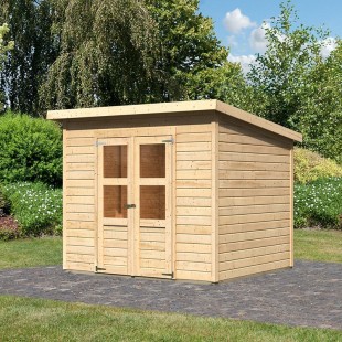Casetta in legno Merseburg 5 - naturale