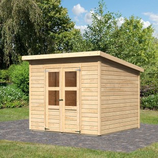 Casetta in legno Merseburg 6 - naturale