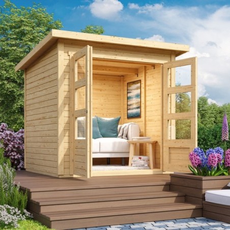 Wooden Garden Cottages-Garden shed Stockach 2 ➤ 186x186 cm (WxD) - 4332 Wooden Garden Cottages-Garden shed Stockach 2 ➤ 186x186 cm (WxD) - 4332