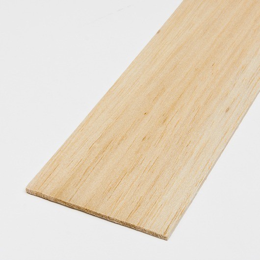 100 mm x 75 mm 2 pezzi spessore 2,4 mm Lamiera in legno di balsa per modellismo 