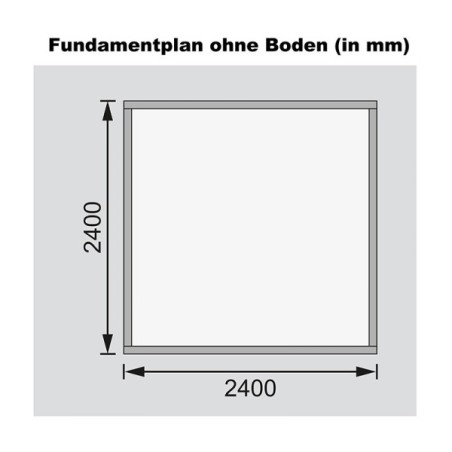 Casette in Legno per Giardino-Casetta in legno Theres 3 ➤ 244x244 cm (LxP) - 4410
