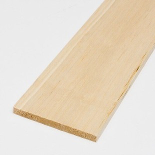 Balsa Bande de bois 150 mm dépaisseur 19 mm x 19 mm 