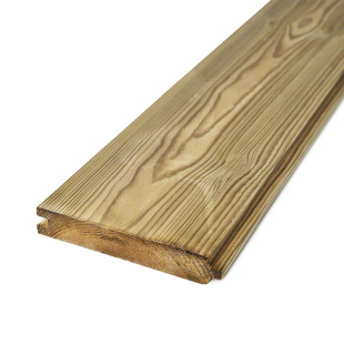 Treated timber boards and poles-Wooden paneling for exteriors 2x12x240 cm in autoclaved pine - 4528 2