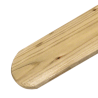 TRC90 Tavoletta legno per steccato 1,6x9,5 lunghezza 90 cm - Regno del Legno - 4602