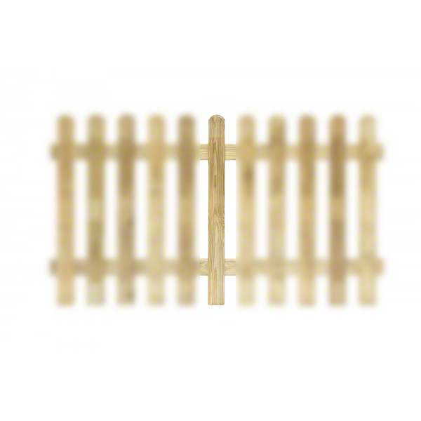Wooden fences-Fence slat 1.6x9.5 height 90 cm for wooden fence - 4604