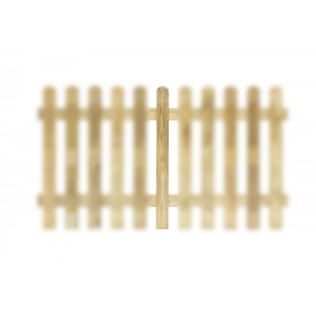 Wooden fences-Fence slat 1.6x9.5 height 90 cm for wooden fence - 4604 Wooden fences-Fence slat 1.6x9.5 height 90 cm for wooden fence - 4604