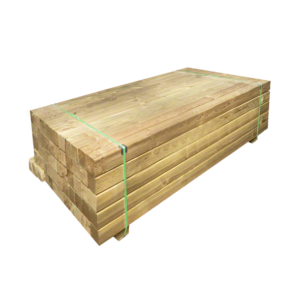 Legno per Esterni-60 pz Pali in Legno Quadrati 9x9x240 cm di Pino Autoclavato - 4709