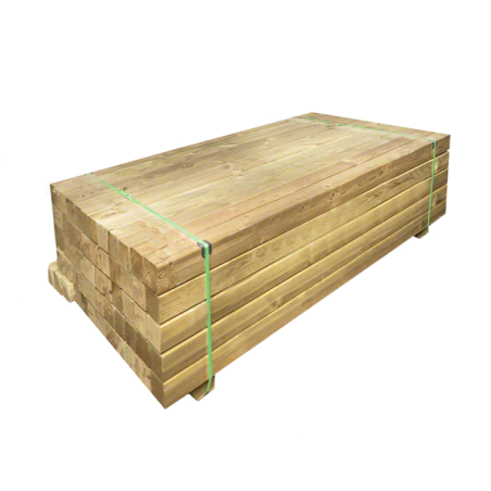 Treated timber boards and poles-60 pcs Square Wooden Poles 9x9x240 cm of Autoclaved Pine - 4709 Treated timber boards and poles-60 pcs Square Wooden Poles 9x9x240 cm of Autoclaved Pine - 4709