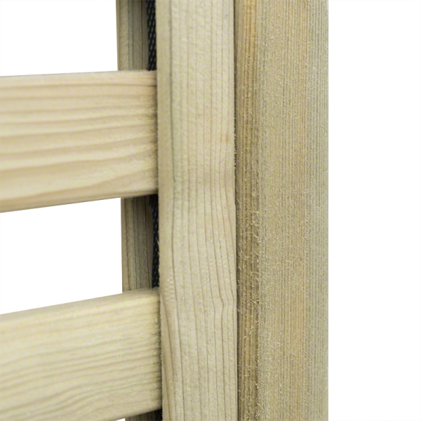 Wood planters-Impregnated Wooden Planter with Grid 110x45 h 180 cm - 4747