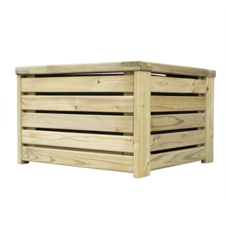 Wood planters-Square Planter 45x45 cm in Outdoor Wood - 4751