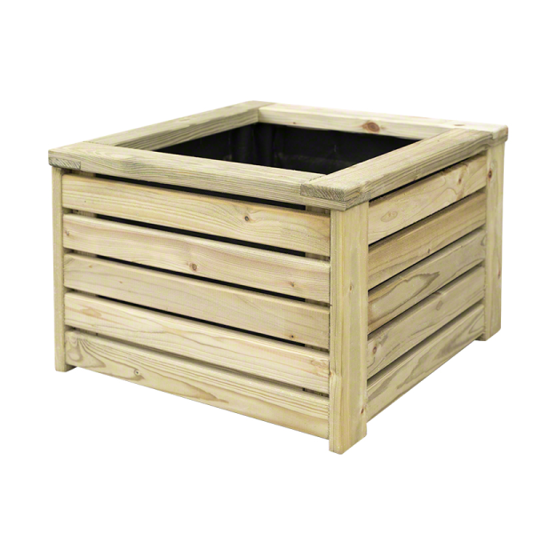 Fioriera in legno 450x450x300