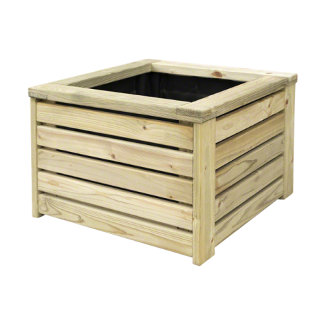 Fioriere in Legno-Fioriera Quadrata 45x45 cm in Legno da Esterno - 4753